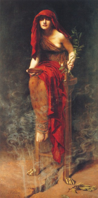 John Collier Priestess of Delphi