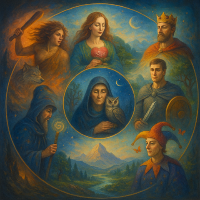 Die 7 seelischen Archetypen - Wie sie sich im Menschen und in der Landschaft zeigen (7-teilige Online-Reihe)