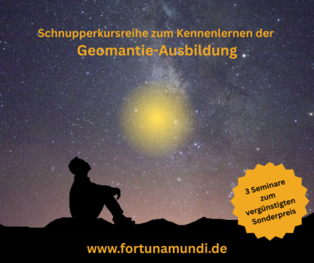 Schnupperkursreihe Geomantie-Ausbildung